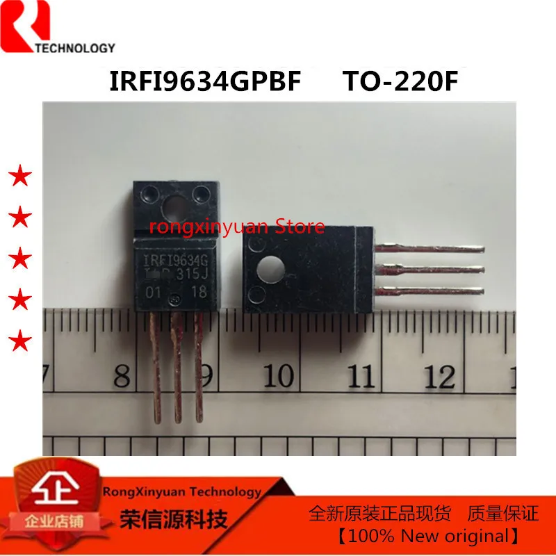 

10 pcs/lot IRFI9634GPBF IRFI9634G IRFI9634 MOSFET-P,-250V/-4.1A,1.0mΩ,TO-220F Original New 100% quality