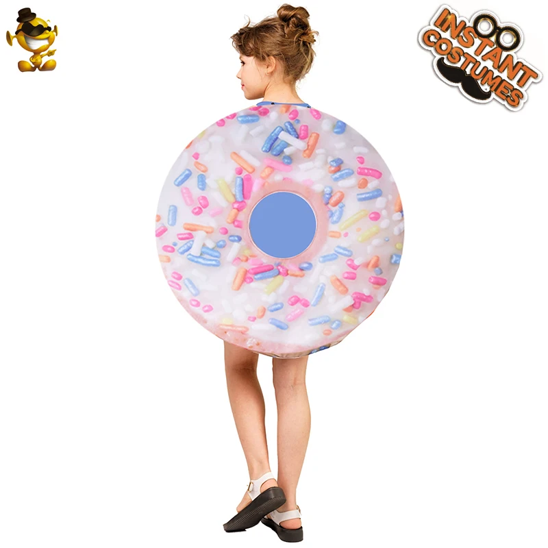 Новый дизайн костюм в виде пончика необычный комбинезон костюмы для косплея