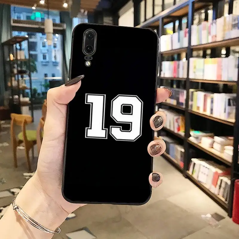 

Football Lucky number And letter coque funda cover Phone Case For Huawei honor Mate P 10 20 30 40 Pro 10i 9 10 20 8 x Lite