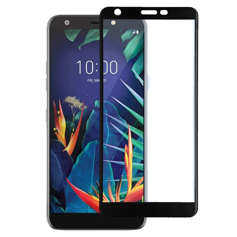 

Tempered Glass Full Coverage Film Protection Shield Screen Protector for LG Escape Plus/K30 2019/Aristo 4/4 Plus/Prime 2/Arena 2