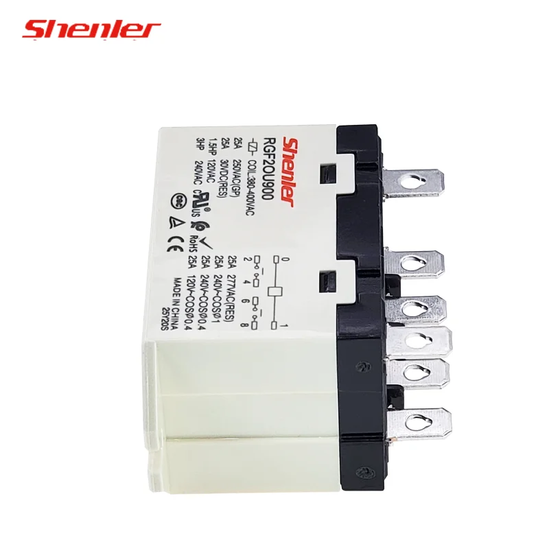 Shenler маленькое реле высокой мощности JQX-76F-TU-2A 220V 380V JQX-76F-BLD-2A 24VDC JQX-76F-BLU-2A 24VAC 380-400VAC SOKE