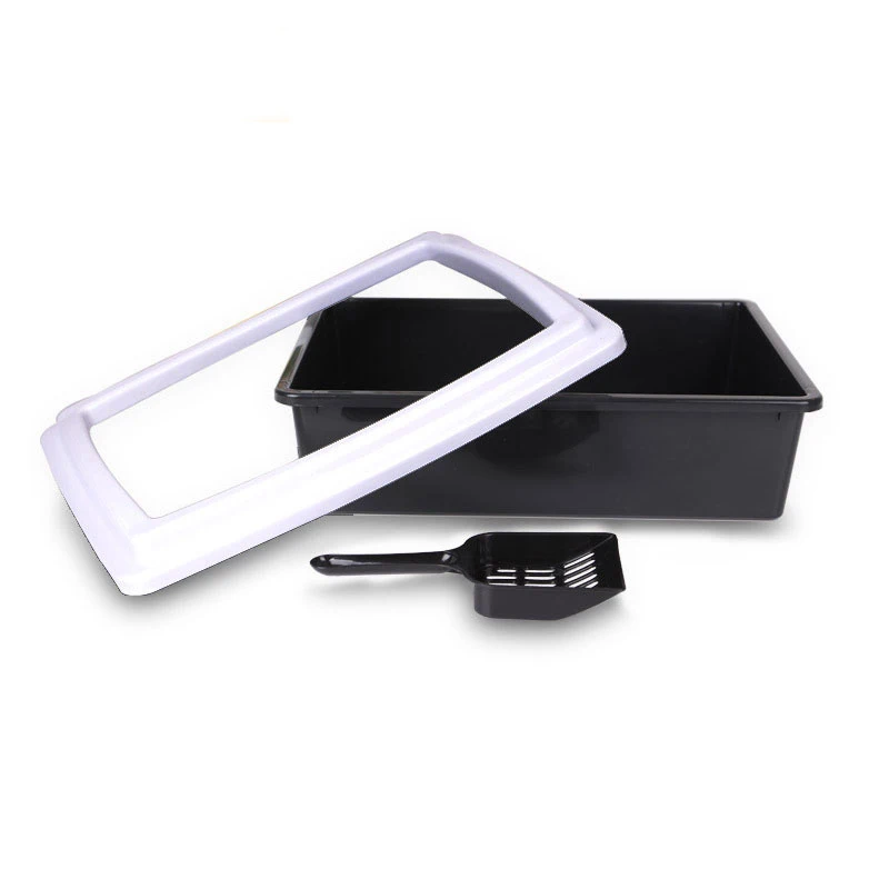 Кошачьи простыни полузакрытые анти-всплеск кошачий Туалет ящик для мусора