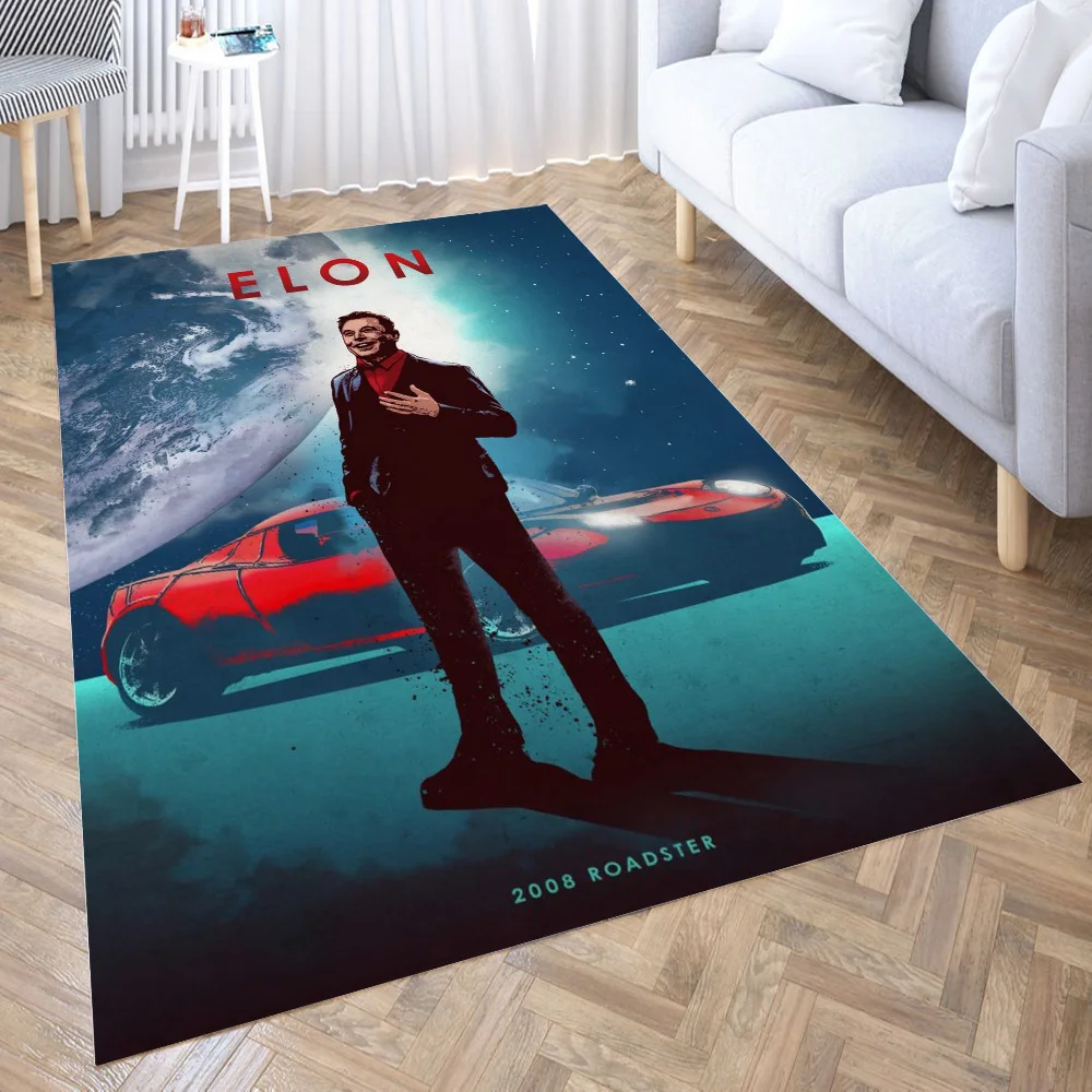 

Elon 3D Printing Room Bedroom Anti-Slip Plush Floor Mats Home Fashion Carpet Rugs New Dropshipping
