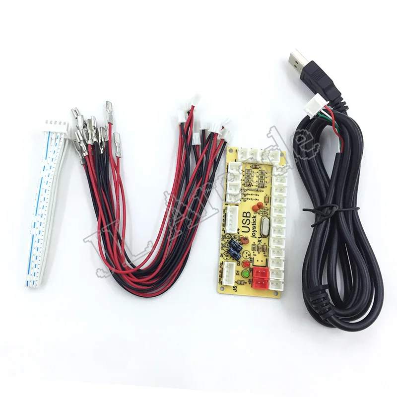New DIY Zero Delay Arcade Replacement Parts Mayitr USB Encoder PC to Joystick And Cable For Controls Game Kit | Спорт и развлечения