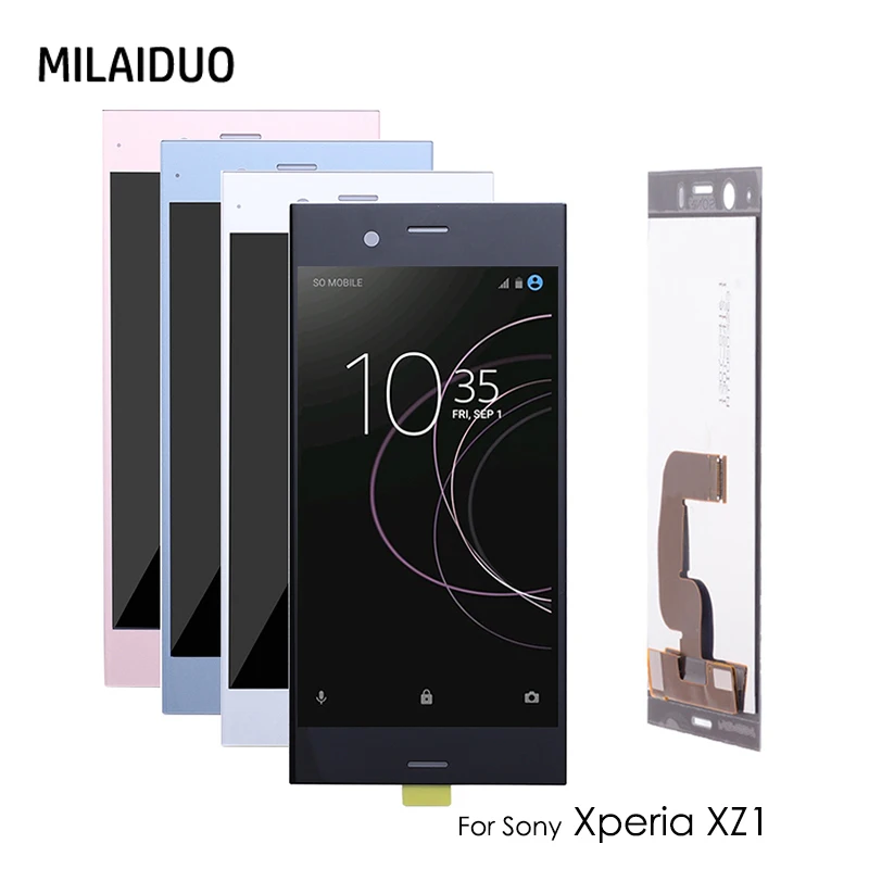 Для sony Xperia XZ1 G8341 G8342 5 2 ''ЖК дисплей сенсорный экран дигитайзер панель сборка