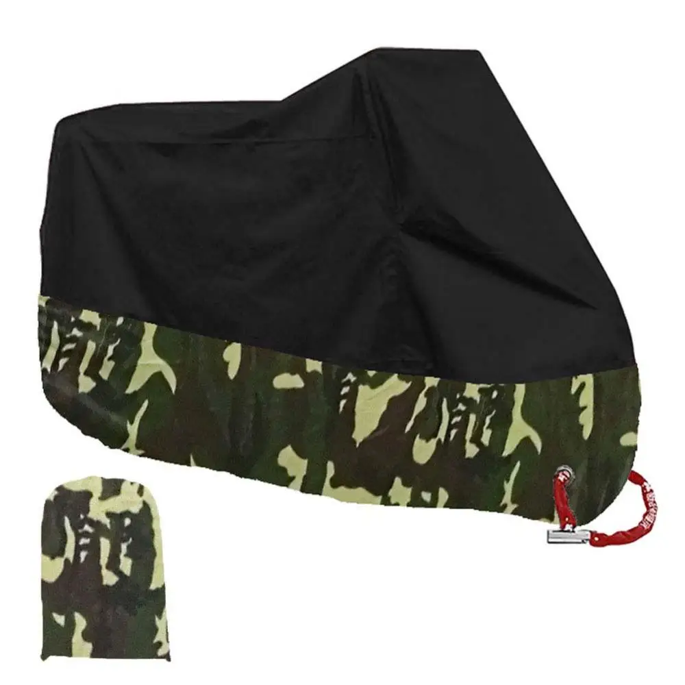 

85% Hot Sales!!! Motorcycle Waterproof Sun Rain Dust Protection Cover with Anti-theft Lock Hole