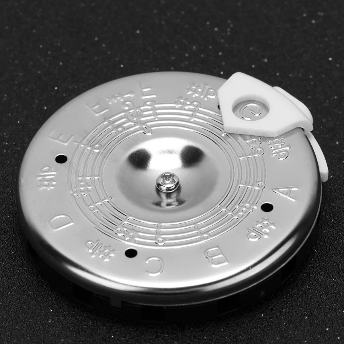 13 Tone Note Key Chromatic Holes C-C Pitch Pipe Guitar Tuner Tuning Violin Bass (Silver) | Спорт и развлечения
