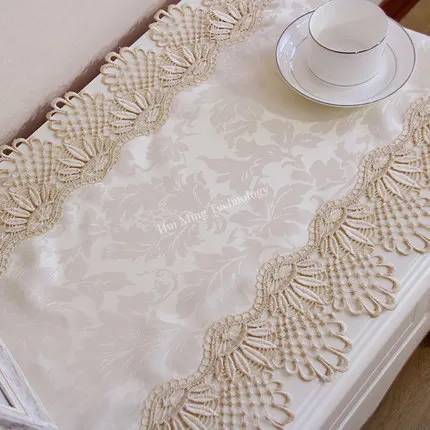 Скатерть для стола роскошная вышивка красивая кружевная скатерть легкая цвета