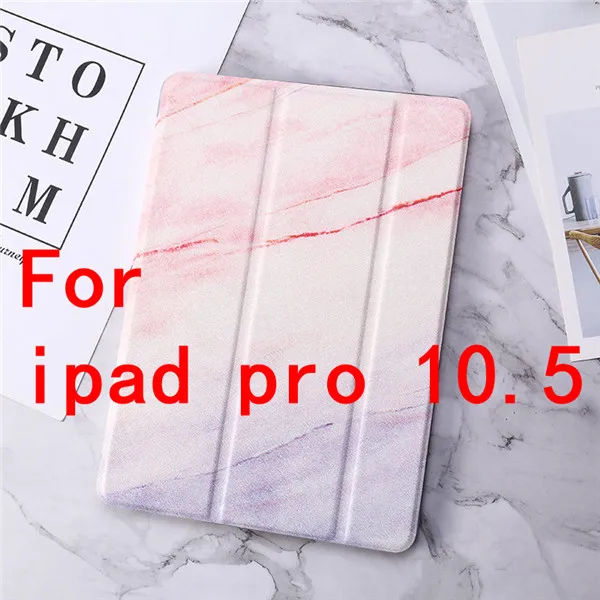 Pink Для iPad Air 2 Air 1 чехол 9,7 принципиально 3-х кратного мягкая задняя крышка, чехол для iPad 2/3/4 чехол для iPad 6th Поколения iPad pro 10,5 чехол - Цвет: Pink