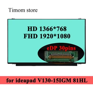 15 6 inch for lenovo ideapad v130 15igm model 81hl hd1366768 upgrade 19201080 tn ips display matte glossy glass common monitor free global shipping