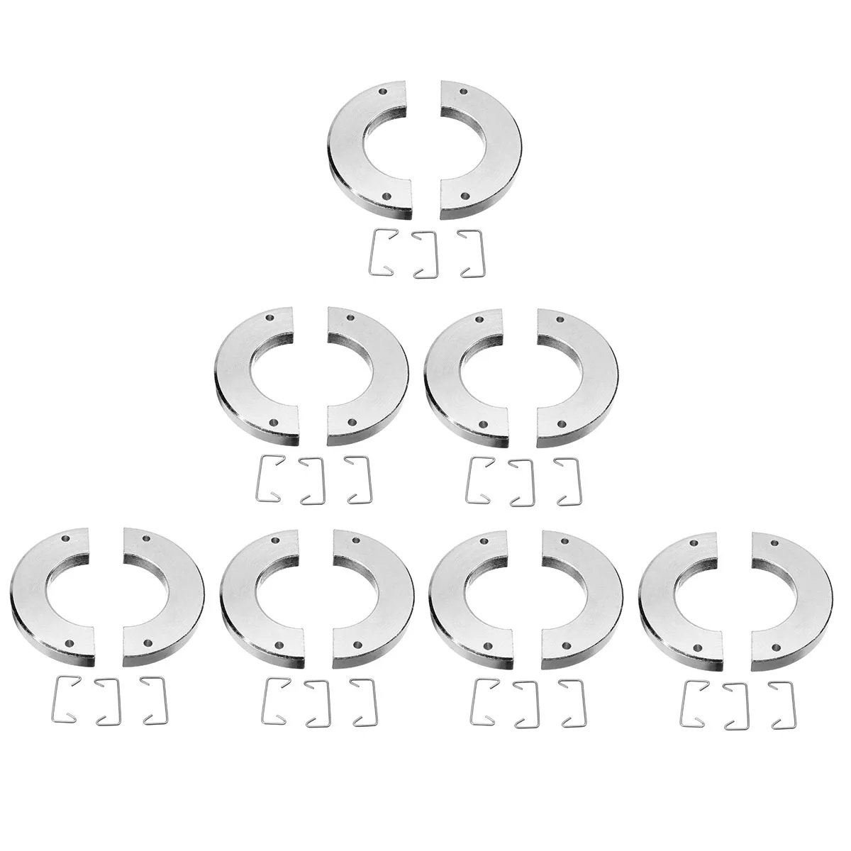 124 шт обновленный металличес