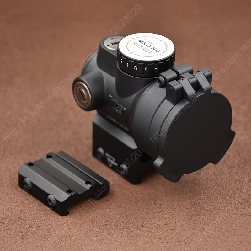 Тактический Trijicon MRO HD стиль 1x red dot ружейный прицел Сфера для Вивера крепление на