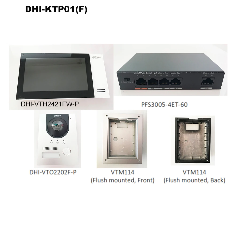 Dahua Video Intercoms Kit Ip Outdoor 
