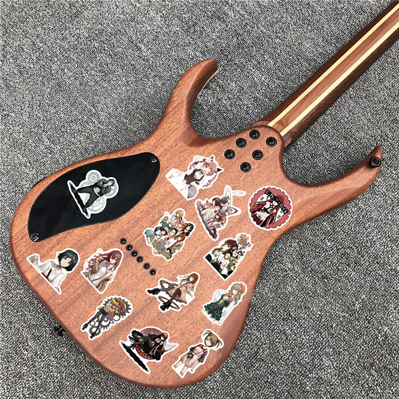 10/50 шт./набор Мультяшные аниме-наклейки на шлем скейтборд