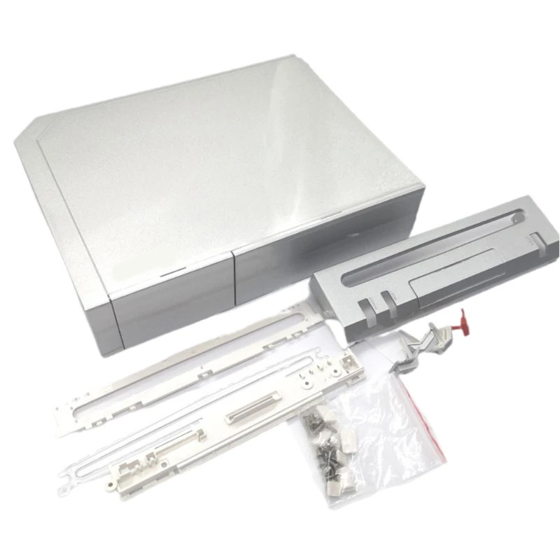 

Transparent Color Replacement Full Housing Protective Shell Storage Case For Wii Console