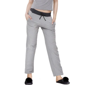 Хлопковые Штаны для сна, размера плюс, женские пижамы, домашние мягкие, с эластичным поясом, удобная повседневная одежда для сна, 2226