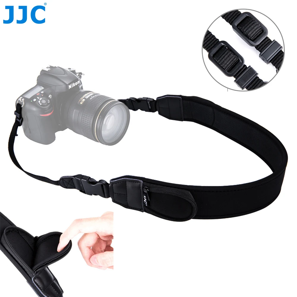 JJC Регулируемый быстросъемный удобный плечевой ремень для камеры Nikon Z6 Z7 P1000 D7500