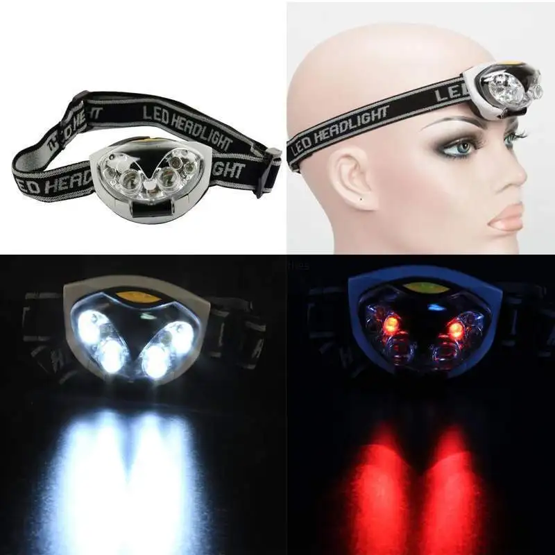 Светодиодный светильник на голову Предупреждение ющий Головной фонарь для