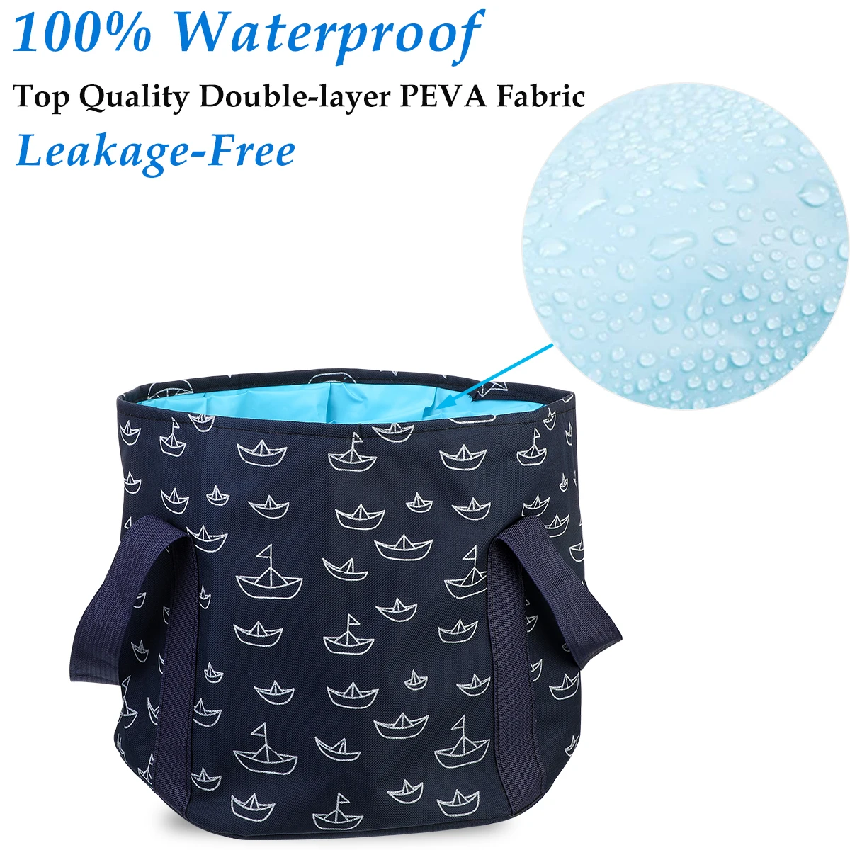 Складная раковина для путешествий кемпинга рыбалки хранилище ведро спа ванна