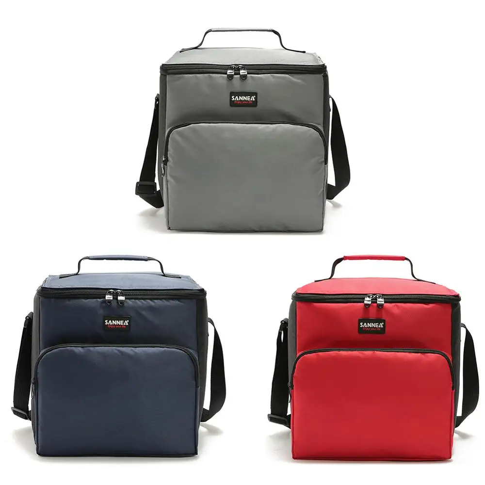 

Lunch Bag Insulated Lunch Box Cool Bag Pure Color Fashion Picnic Backpack Portable Hiking Backpack