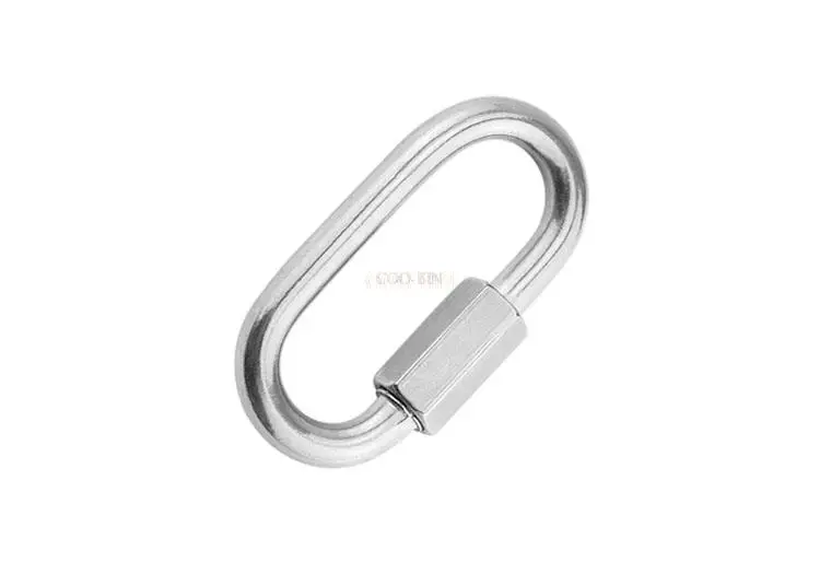 Быстросъемное кольцо из нержавеющей стали 304 крючок-цепочка для скалолазания