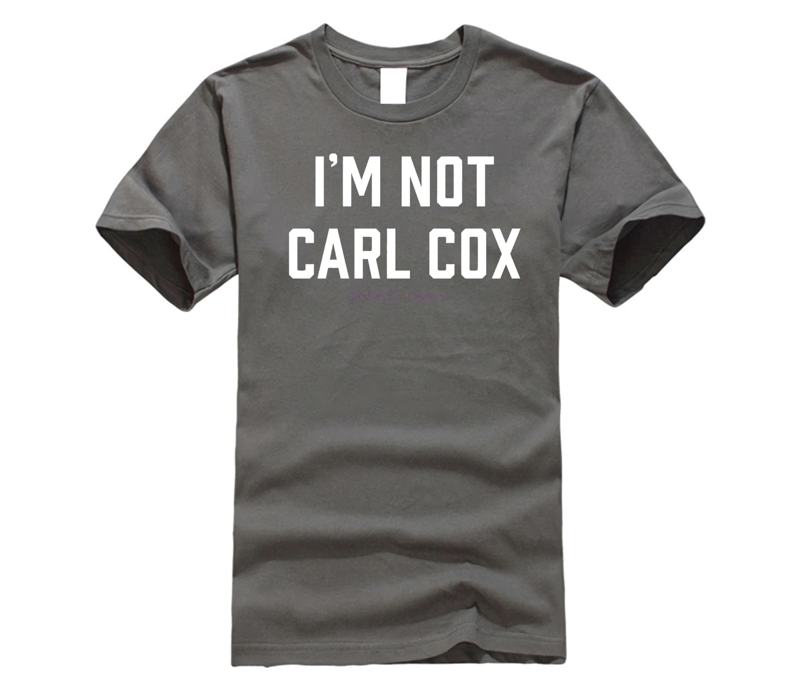 Футболка с надписью I'M Not Carl Cox Techno House Underground Dj Legend Ibiza 2020 Летняя мужская футболка