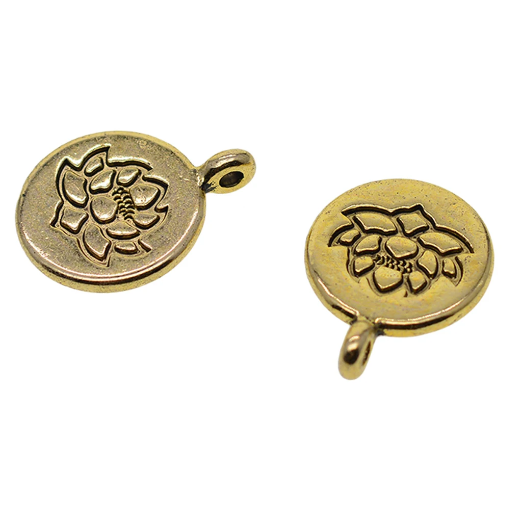 Подвески женские круглые винтажные 15x19 мм 30 шт. | Украшения и аксессуары