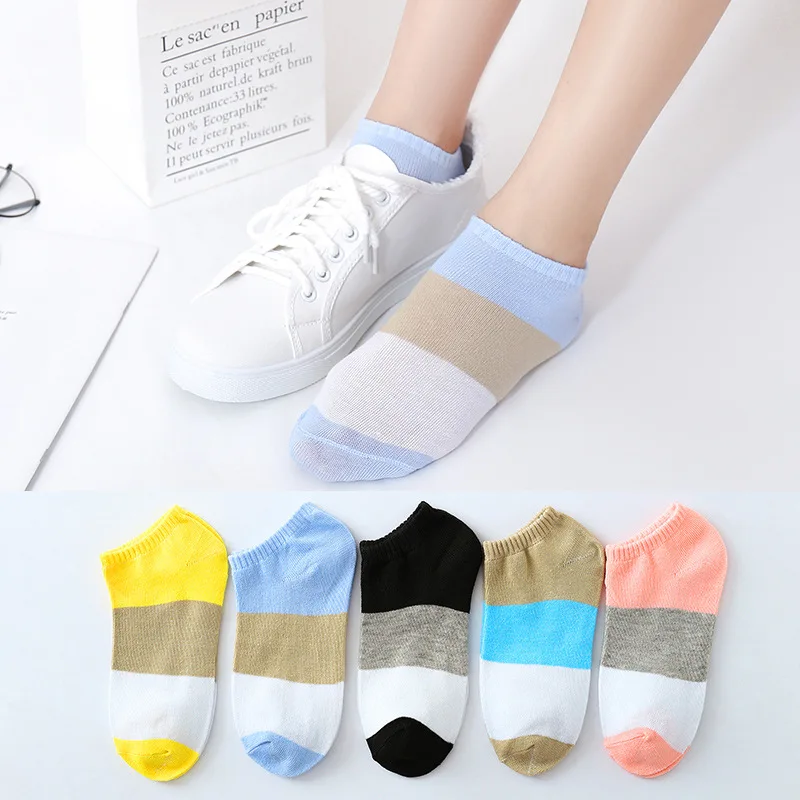 

Women Exotic Socks Breathable Sports Socks Solid Color Boat Socks Comfortable Low Cut Anti-slip Cotton Ankle Socks 3 Pairs