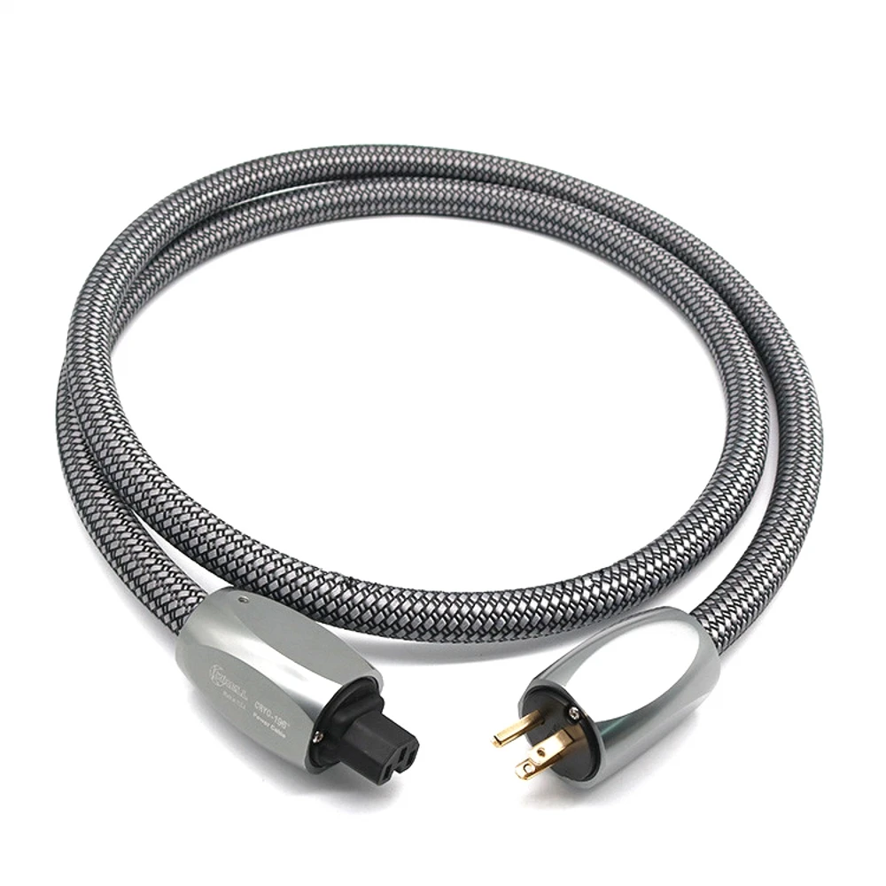 HIFI European standard Qili ryo-196 AC audiophile power cable Schuko US ver / EU audio cord |