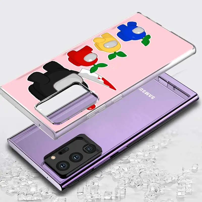 

Among Us Game Silicone Case For Samsung Galaxy Note 20 Ultra 5G 10 Plus 9 8 Lite M20 M30s M40 Soft Phone Back Cover Coque Shell