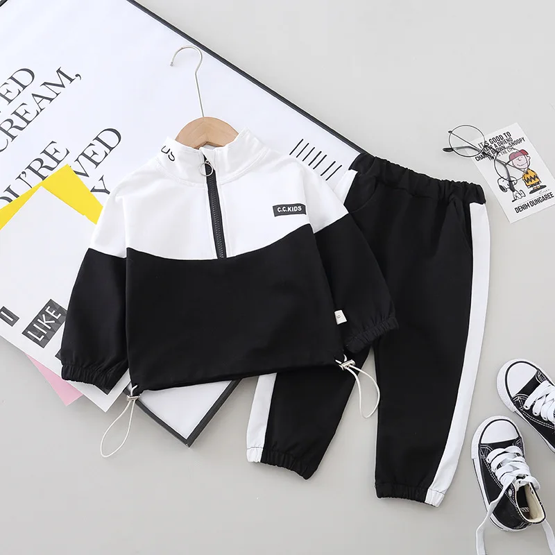 Комплект Спортивный из куртки и штанов на молнии для мальчиков девочек | Детская