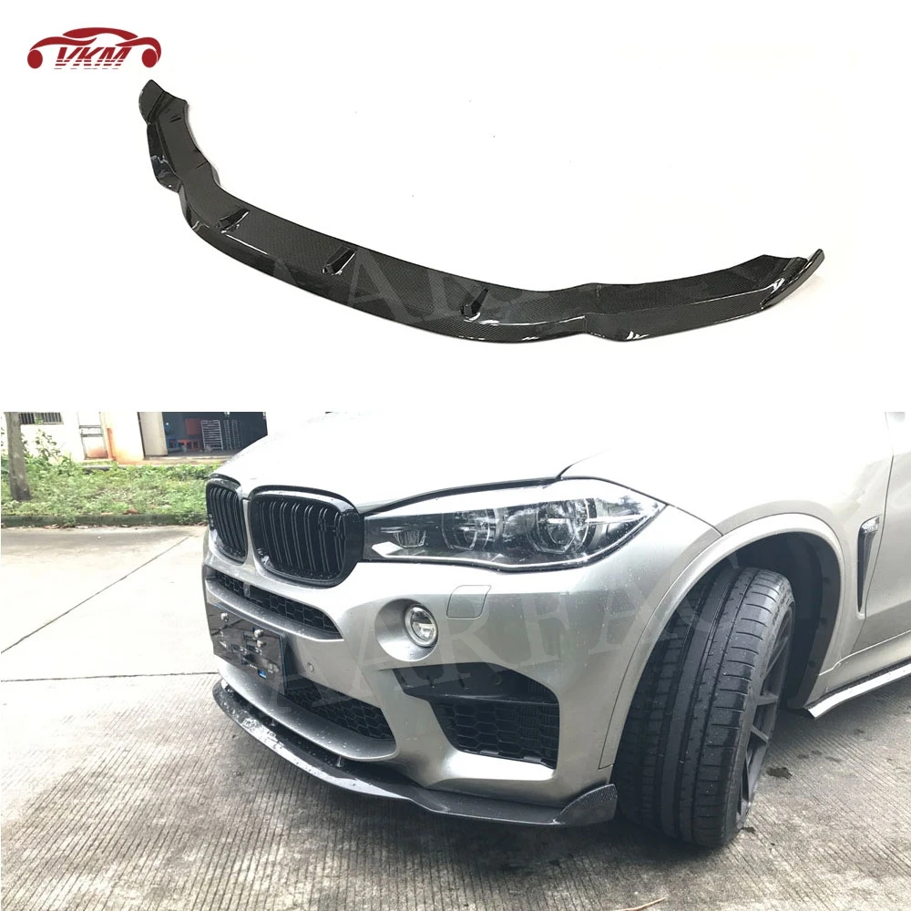 Спойлер для переднего бампера из углеродного волокна BMW X5M F85 X6M F86 2015 2016 2017 2018 HM Style