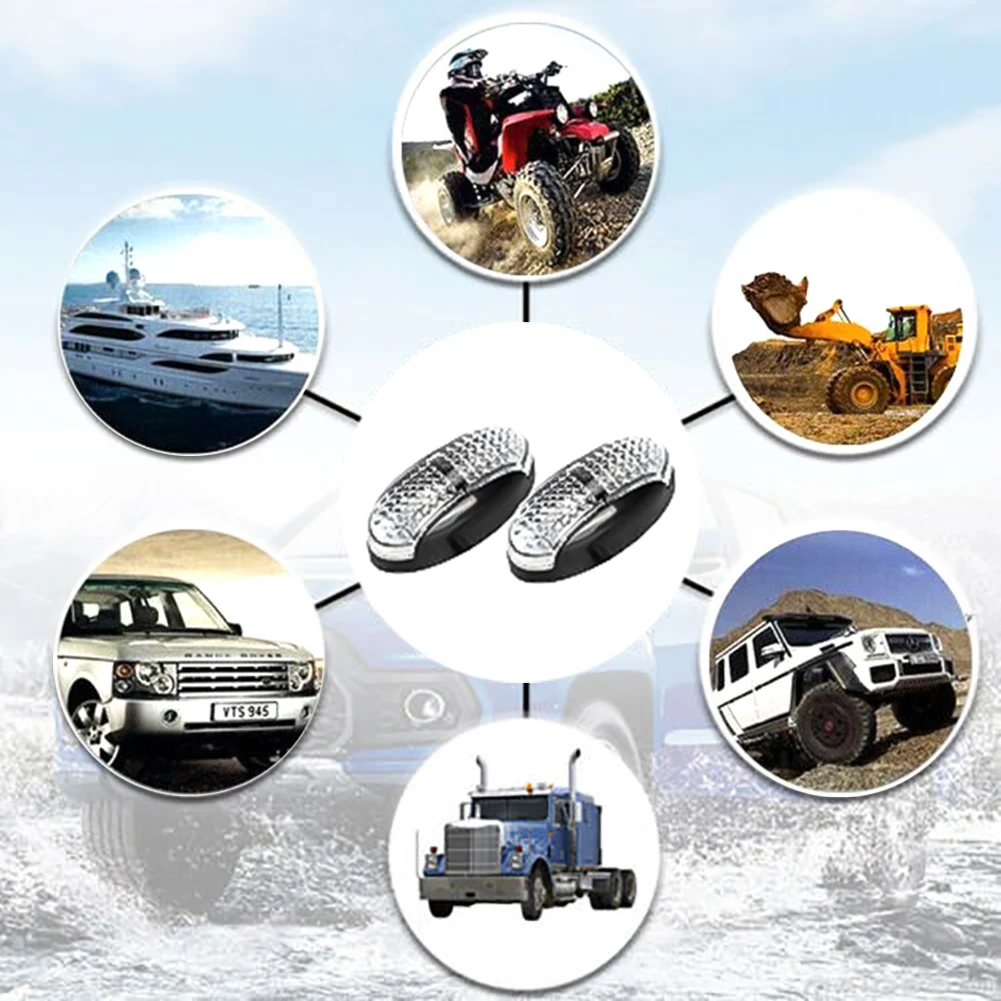 Светодиодный габаритный фонарь указатели поворота для грузовиков 10 30 в 2