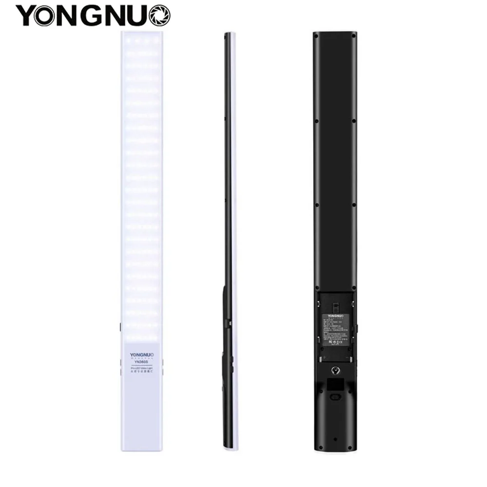 YONGNUO YN360S 3200 K-5500 K ручной светодиодный светильник со льдом для видеосъемки с