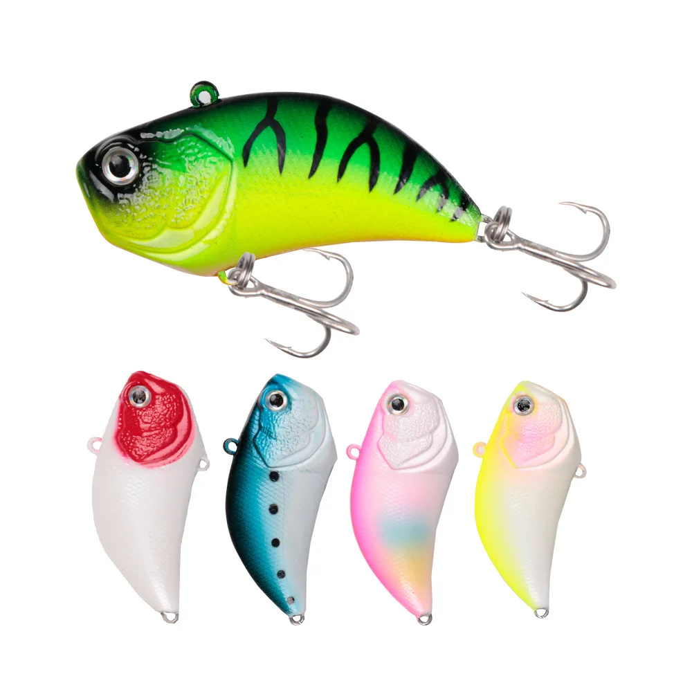 

55 мм 13,5g Вибрирующая наживка безгубого воблеров опускается на дно жесткий Пластик искусственные VIB приманка снасти для ловли окуня для подл...