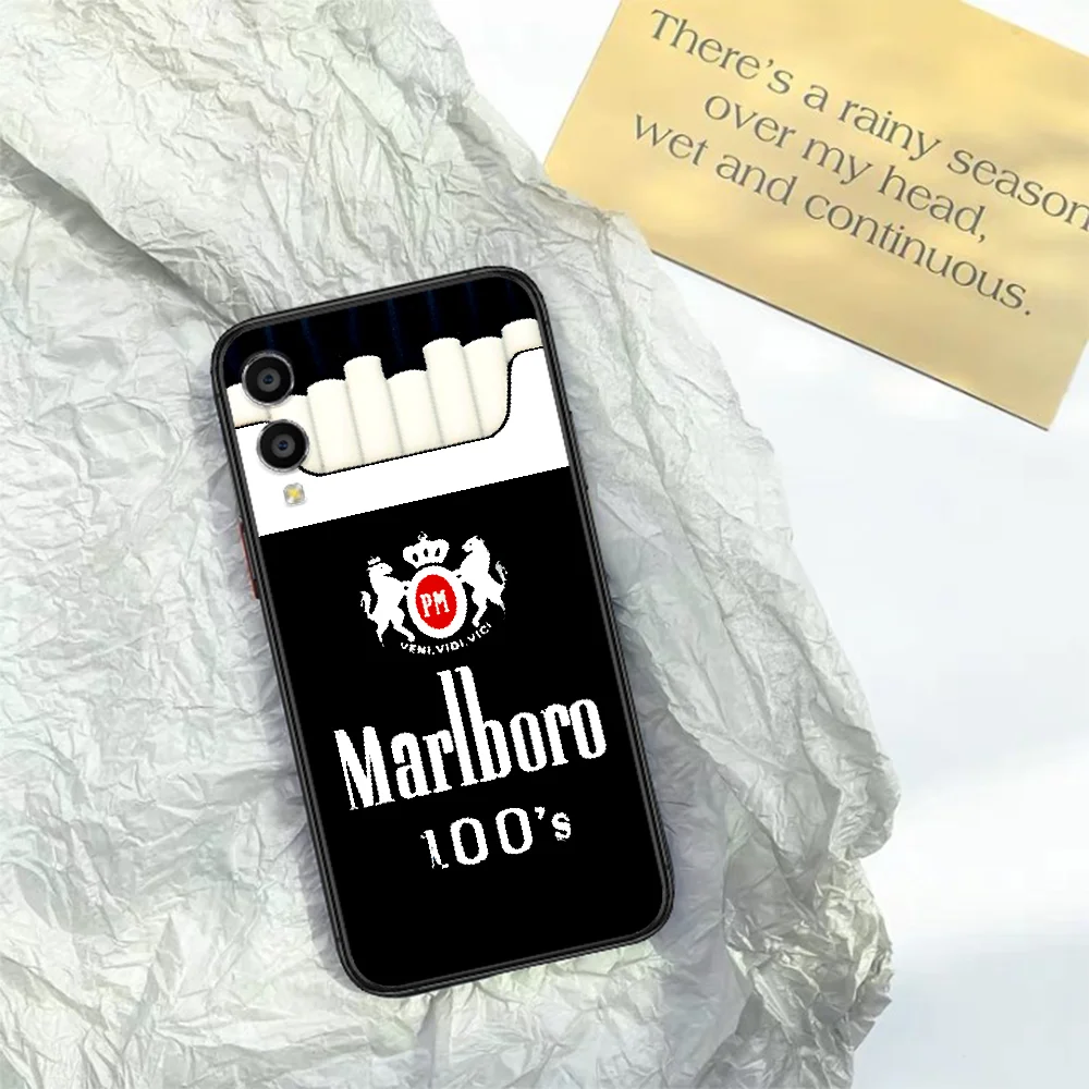 

Cigarette Marlboros Smoke Phone Case For HUAWEI Honor 6 7 8 A S 9 X Mate 10 20 30 i Lite Pro Y7 2019 black Funda Pretty Shell