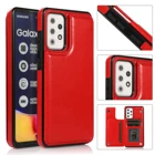 Роскошный чехол-кошелек с магнитной пряжкой для Samsung Galaxy A12 A22 A32 A42 A51 A52 A71 A72 A82 5G S21 FE, чехол-подставка