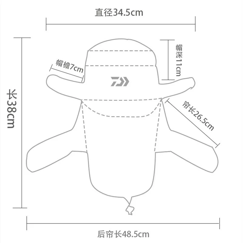 Летняя уличная спортивная рыболовная Шляпа Унисекс Солнцезащитная Защита от