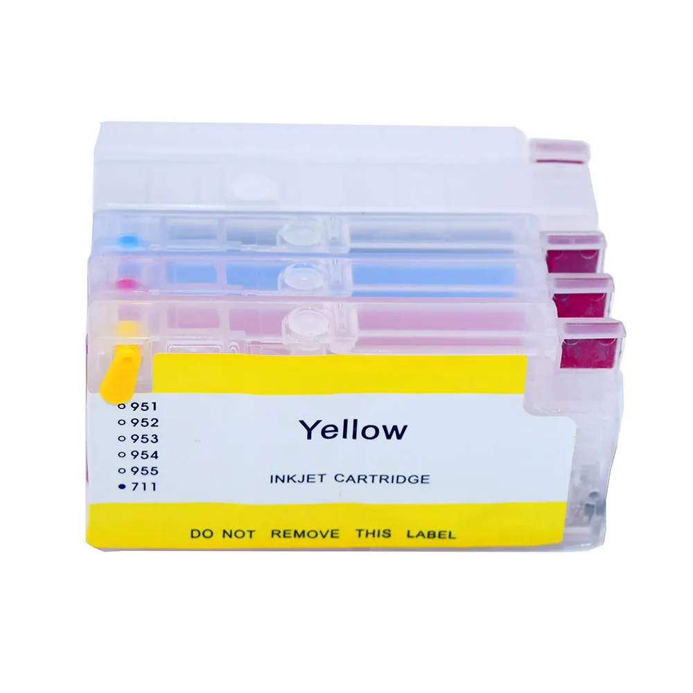 

711 Refillable Ink Cartridge for HP 711 with ARC Chip for HP Designjet T120 T520 Printer Latest Firmware Verison