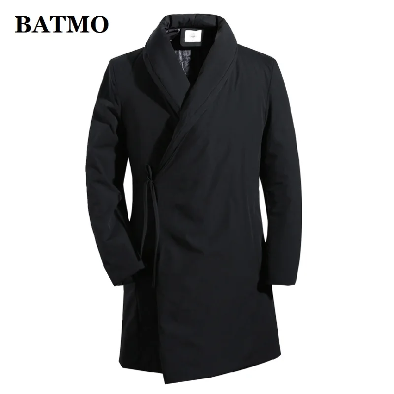 BATMO 2019 Новое поступление зимняя Толстая Парка мужская Мужская теплая куртка