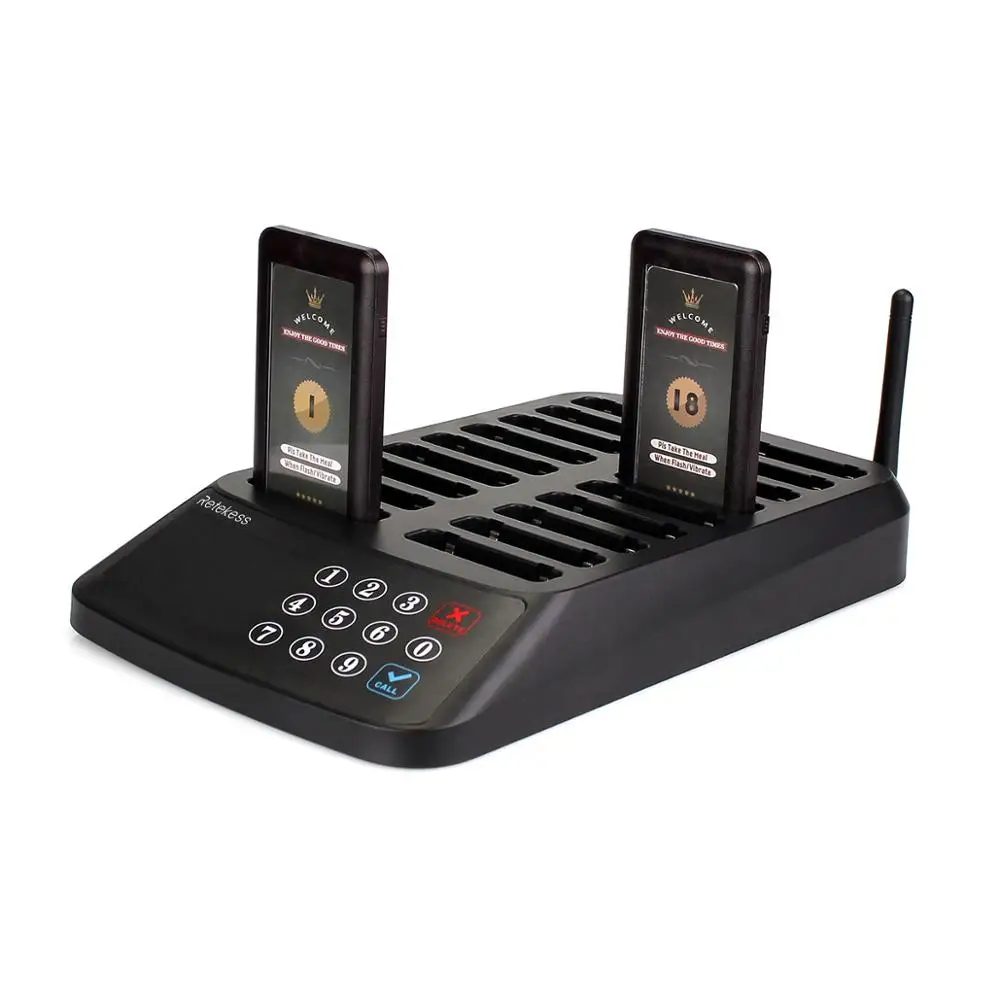 Система видеозвонков Retekess TD015 и T115 пейджер для ресторана клиник животный