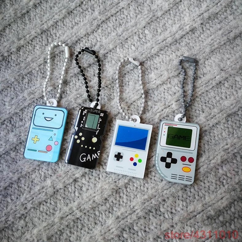 Брелок для ключей в форме машины Милый игровой коврик ins брелок подвеска