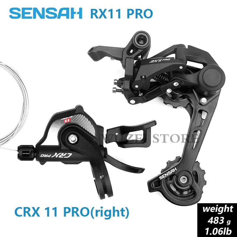 SENSAH велосипед задний переключатель RX10 CRX XRX 10/11/12 скорость триггерный передач 7/8S
