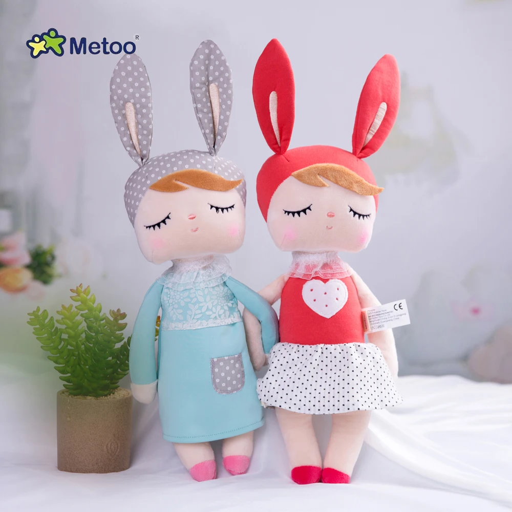 Милая плюшевая кукла Metoo angela rabbit новый стиль 2020 милая для детей Рождество День