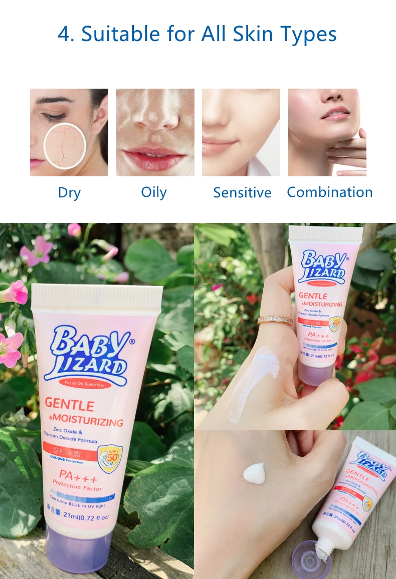 Солнцезащитный крем в виде синей ящерицы 21 мл | Красота и здоровье