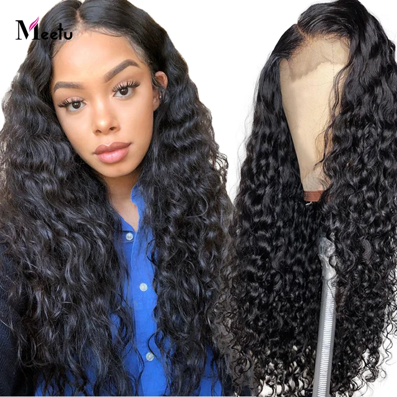 Бразильские свободные волнистые пучки Meetu с закрытием 100% человеческие волосы 2/3