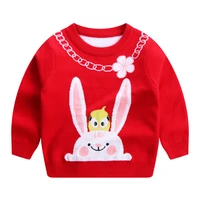 sweater girl clothes winter knit animal jumper tops autumn warm for toddlers
