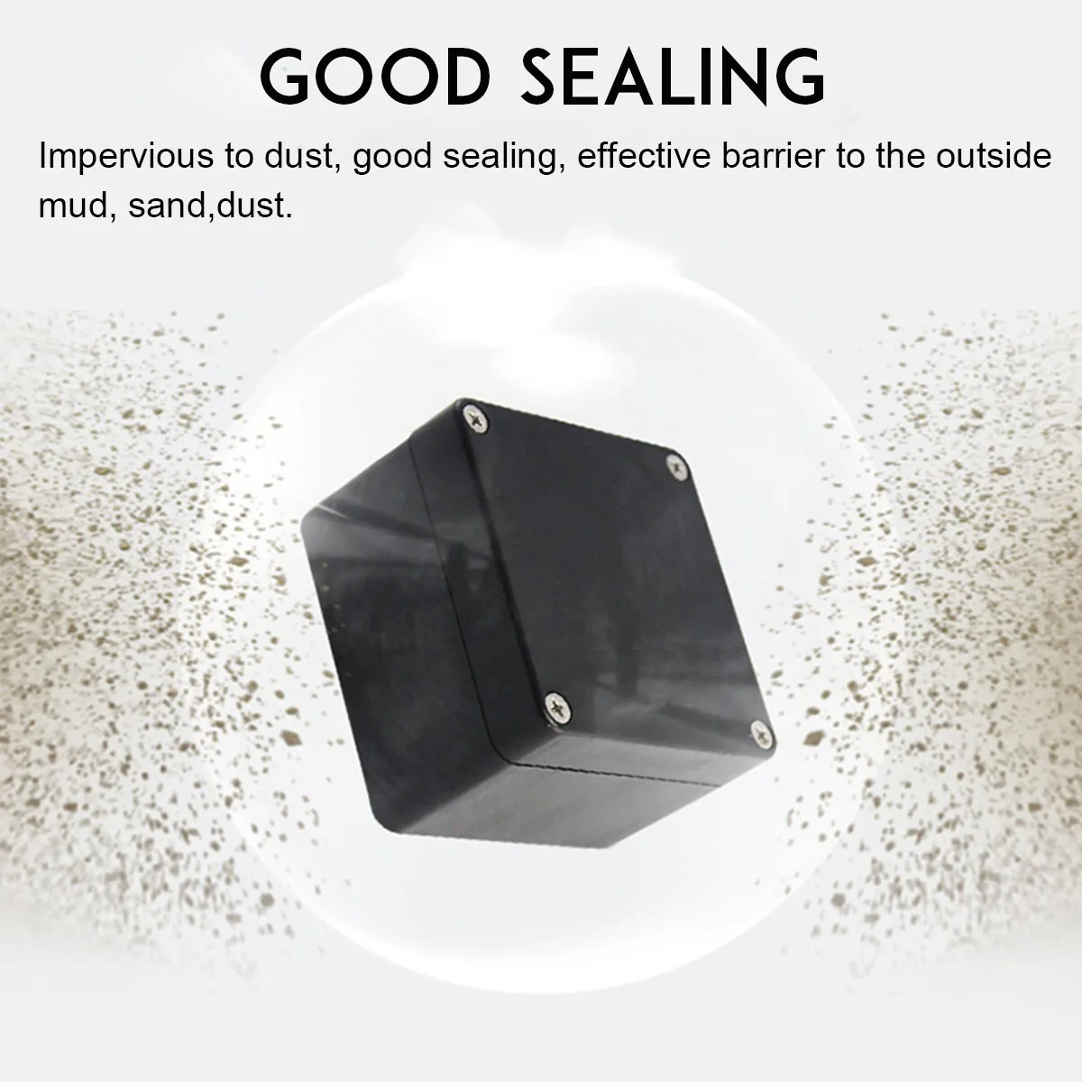 Водонепроницаемый черный корпус сделай сам для инструментов из АБС пластика