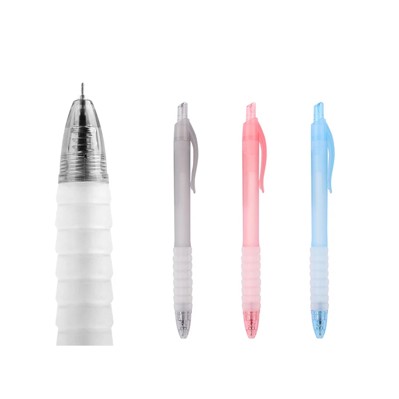 Гелевые ручки черные синие красные игла для чернил наконечника 0 38 мм мягкие