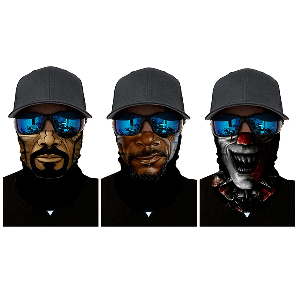 1 шт. мотоциклетная Ветрозащитная маска с черепом призраком уличная спортивная